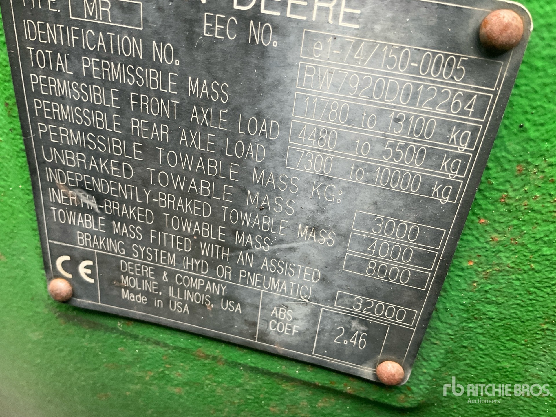 General Appearance with Seriennummer / FIN