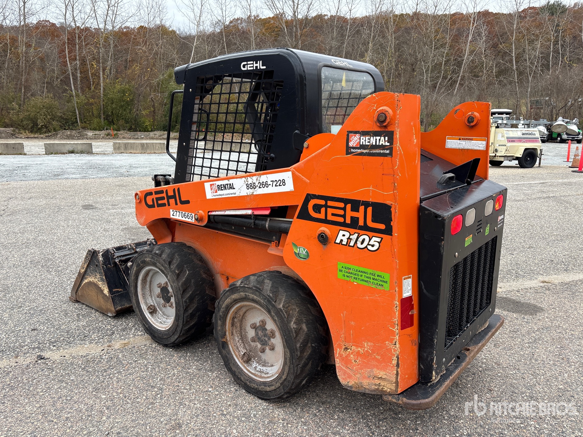 General Appearance with Picture, Left Rear Corner