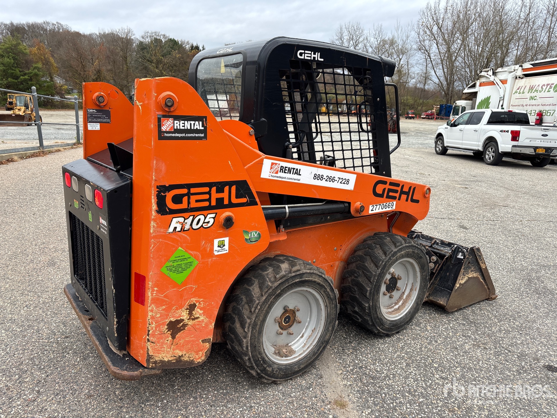 General Appearance with Picture, Right Rear Corner