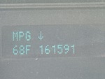 General Appearance with Hour Meter / Odometer