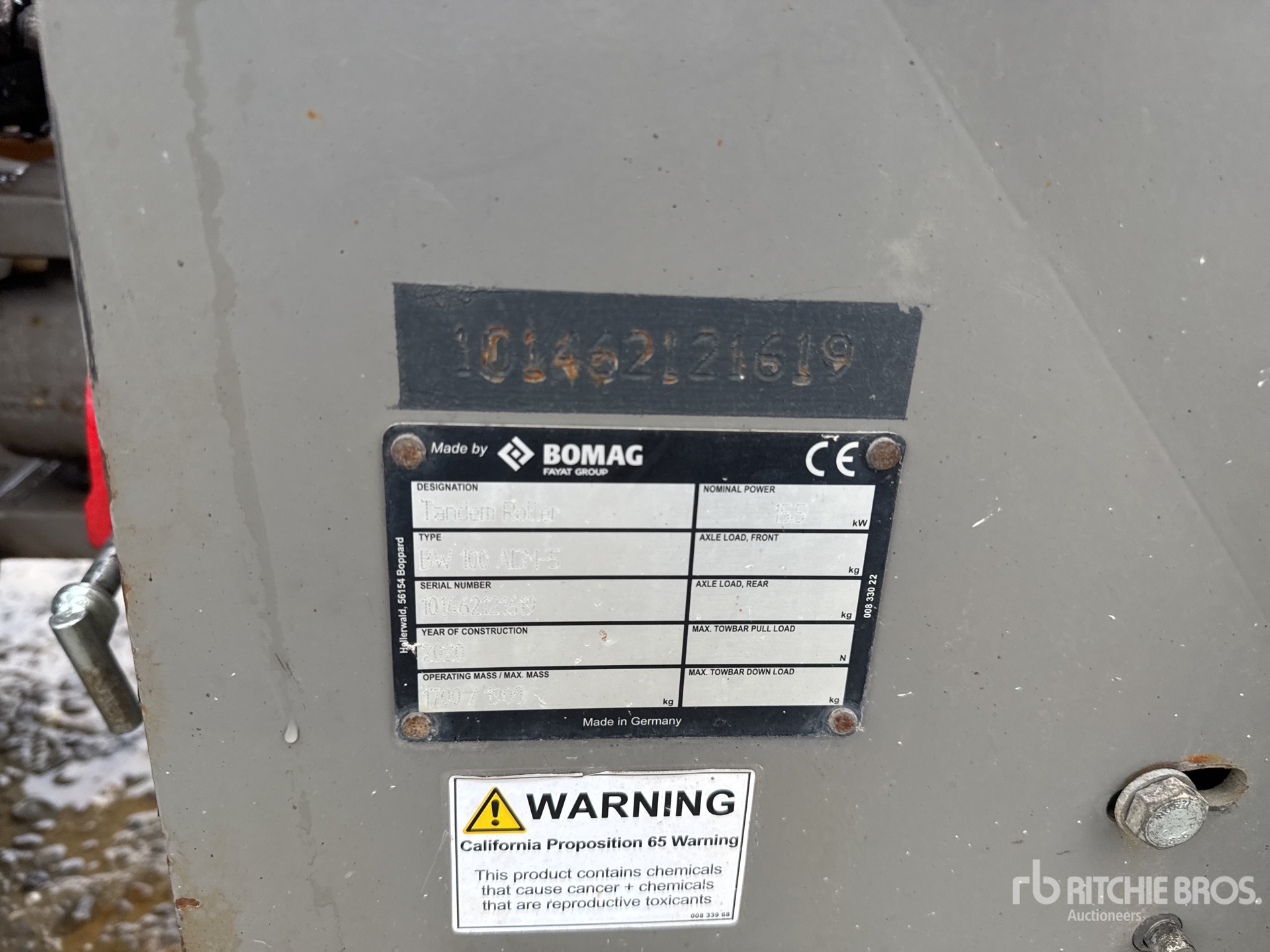 General Appearance with Numer seryjny/numer identyfikacyjny pojazdu