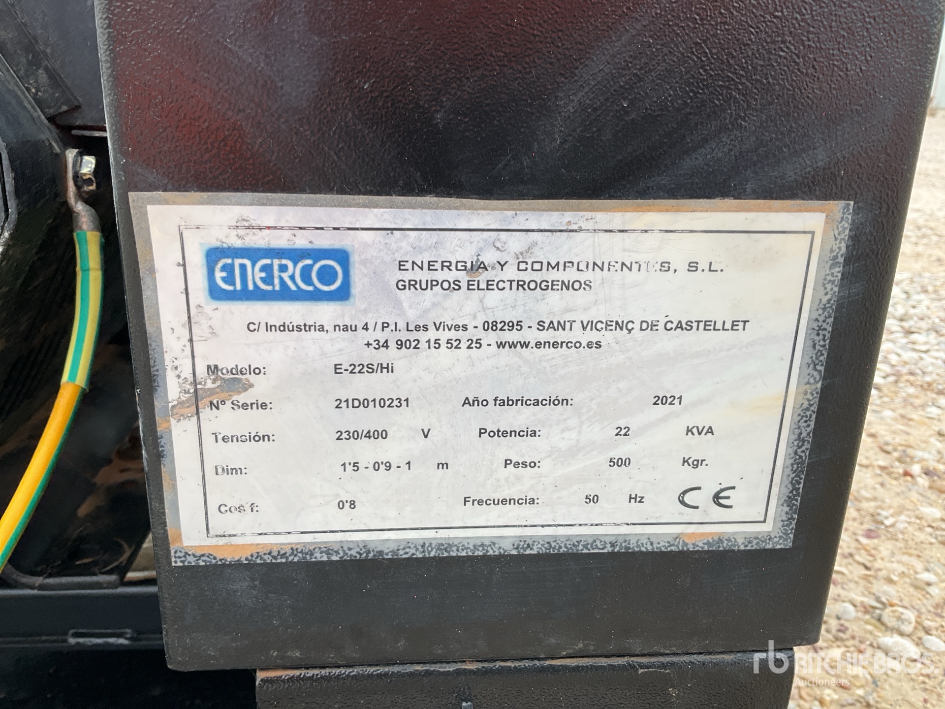 General Appearance with Numer seryjny/numer identyfikacyjny pojazdu