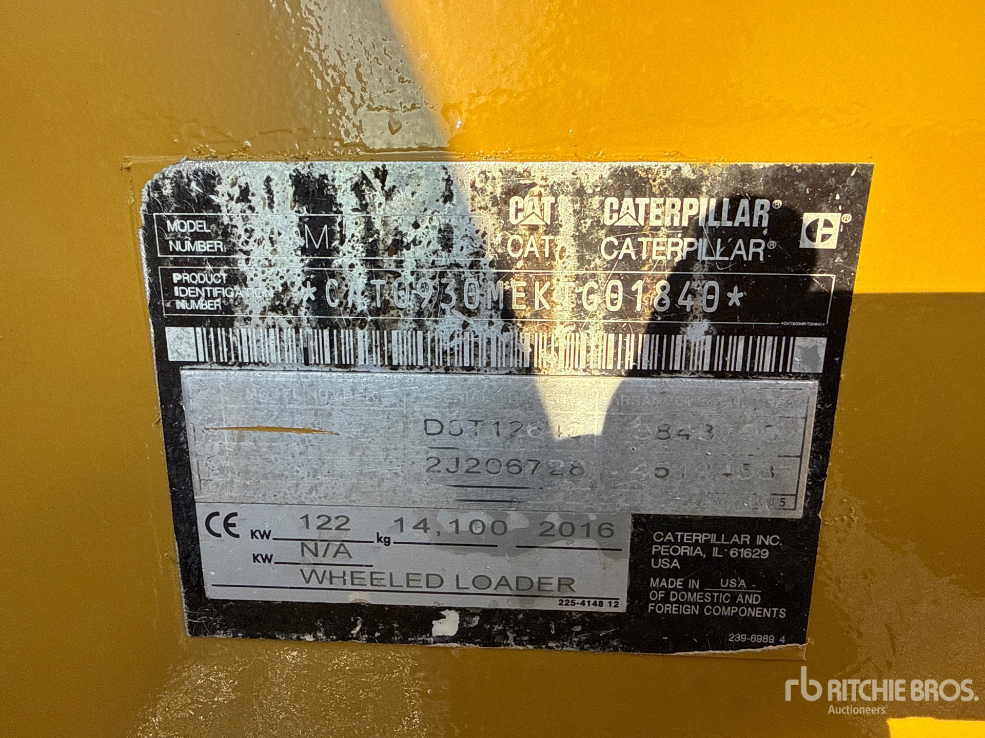 General Appearance with Numer seryjny/numer identyfikacyjny pojazdu