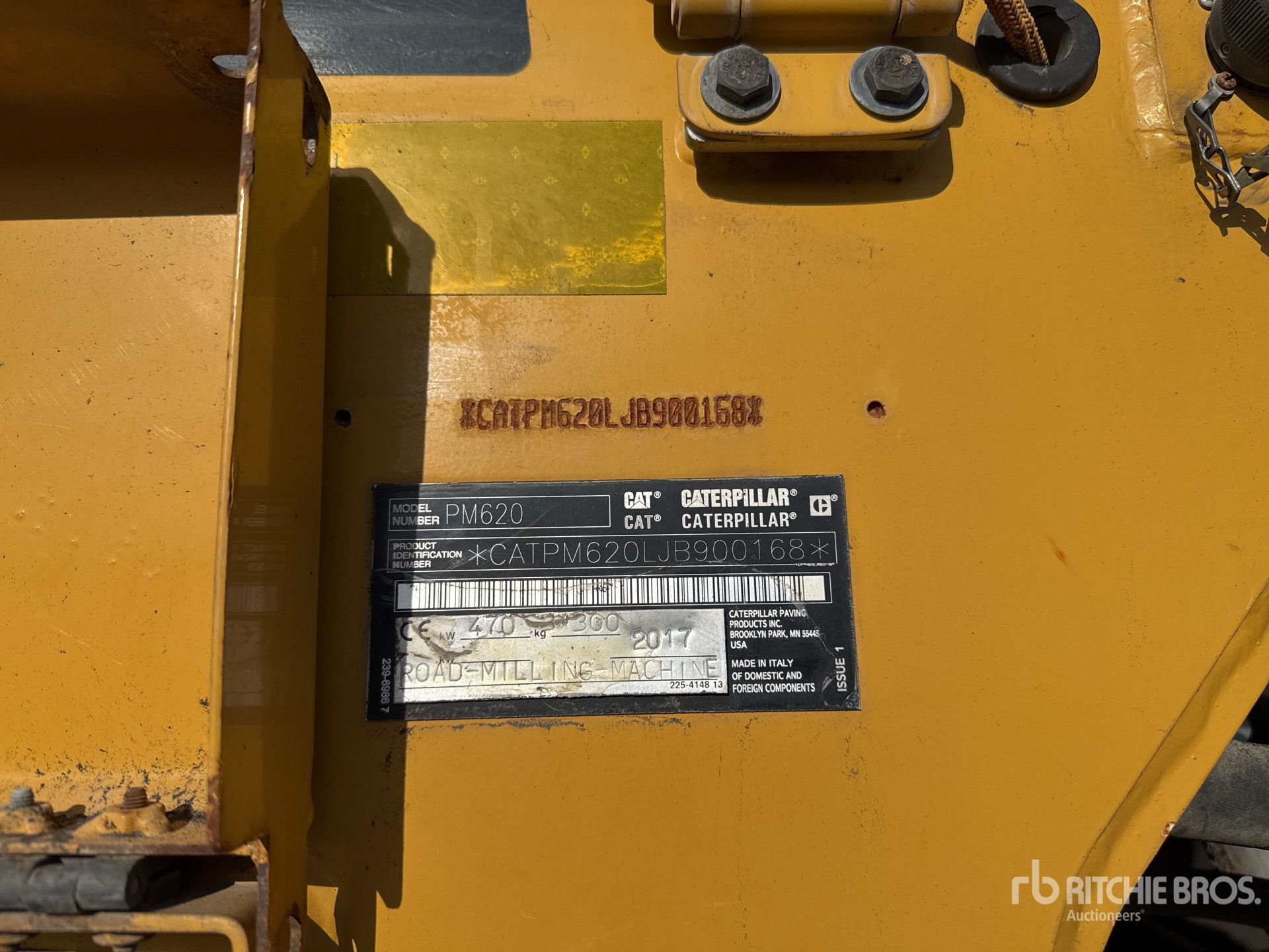 General Appearance with N.º de serie/VIN