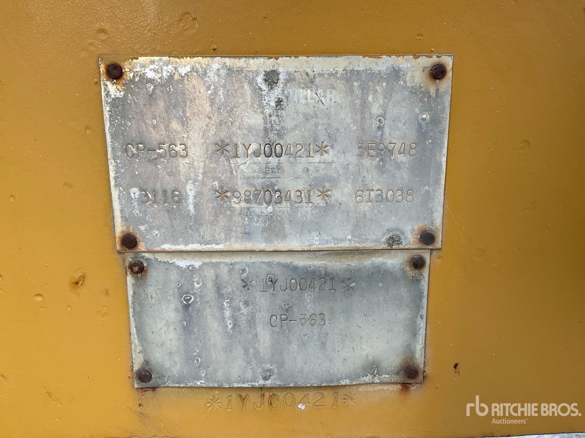 General Appearance with N.º de serie/VIN