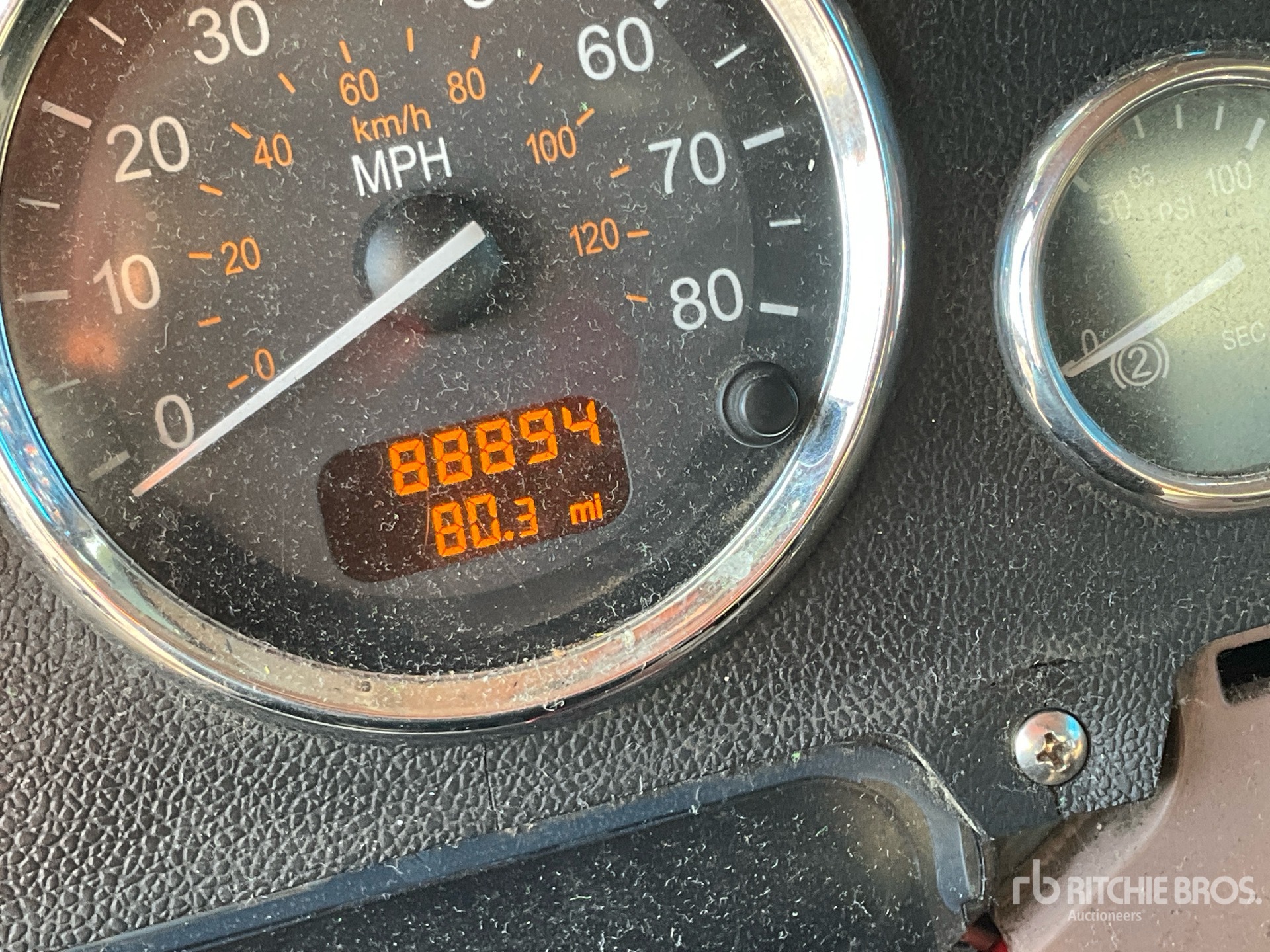 General Appearance with Hour Meter / Odometer