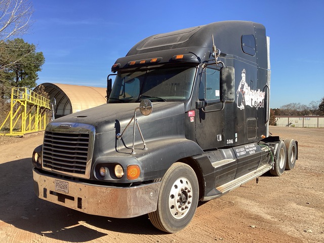 2006 Freightliner CST120 6x4 T/A Sleeper Truck Tractor 2006 Freightliner CST120 6x4 T/A Sleeper Truck Tractor