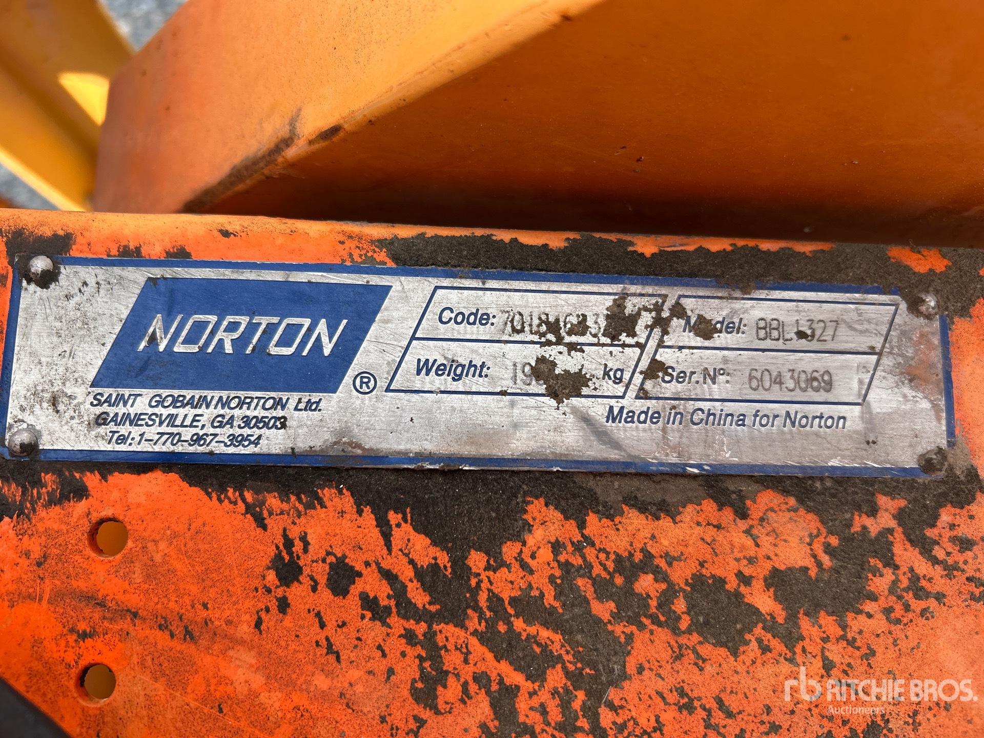 General Appearance with N.º de serie/VIN