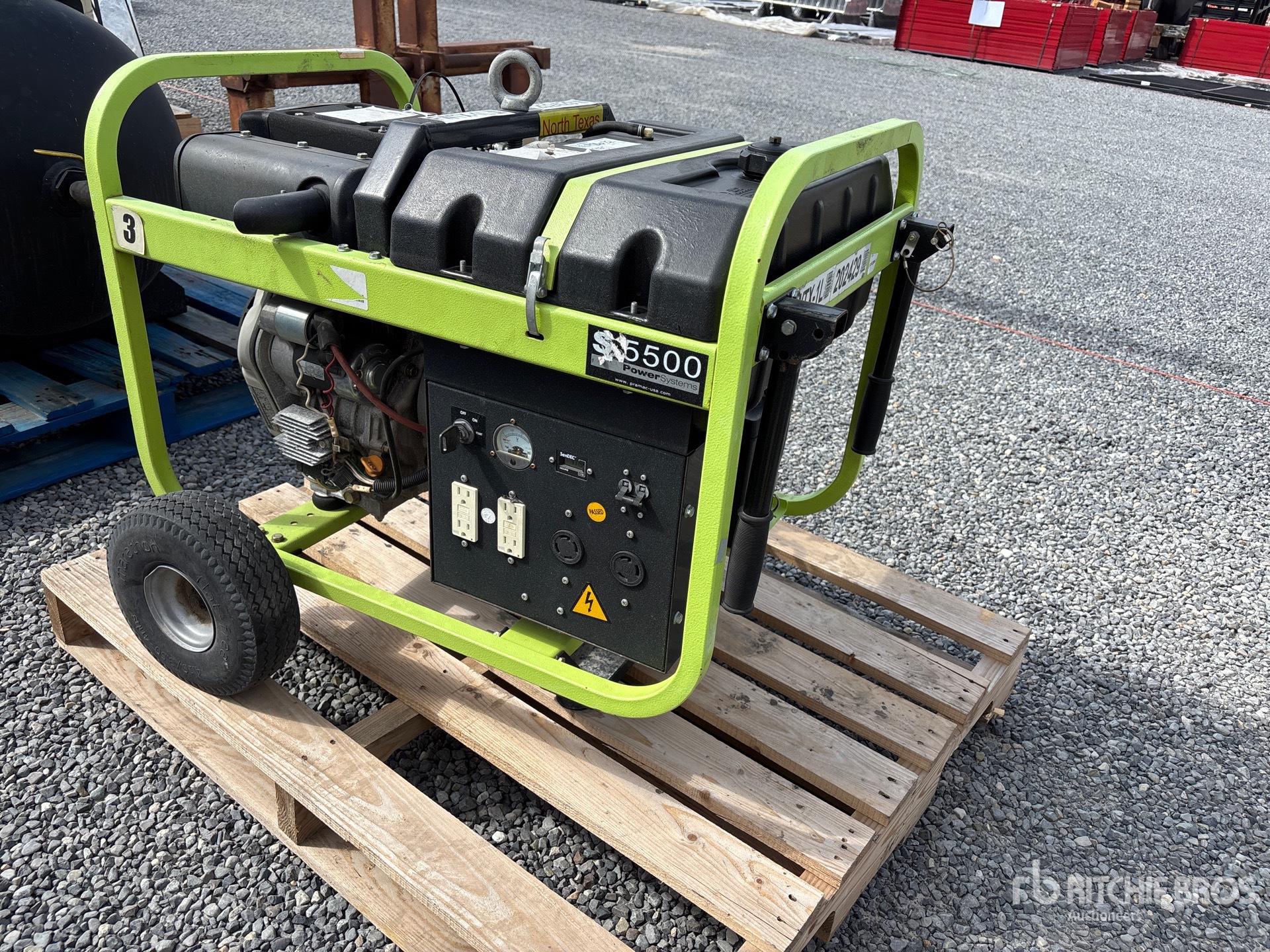 General Appearance with Picture, Right Front Corner