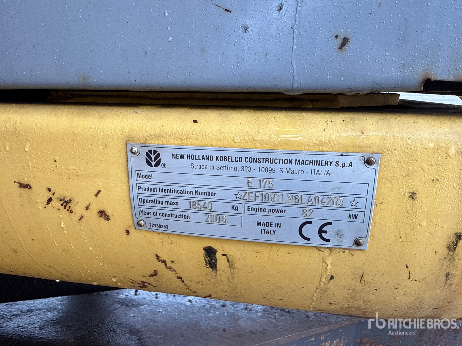 General Appearance with Seriennummer / FIN