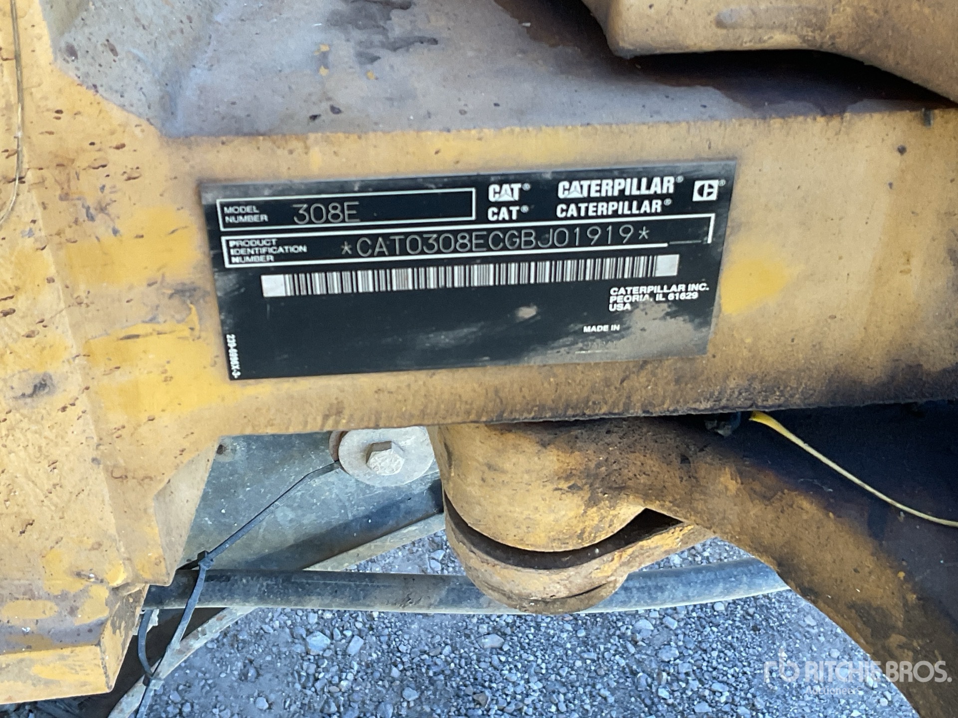 General Appearance with N.º de serie/VIN