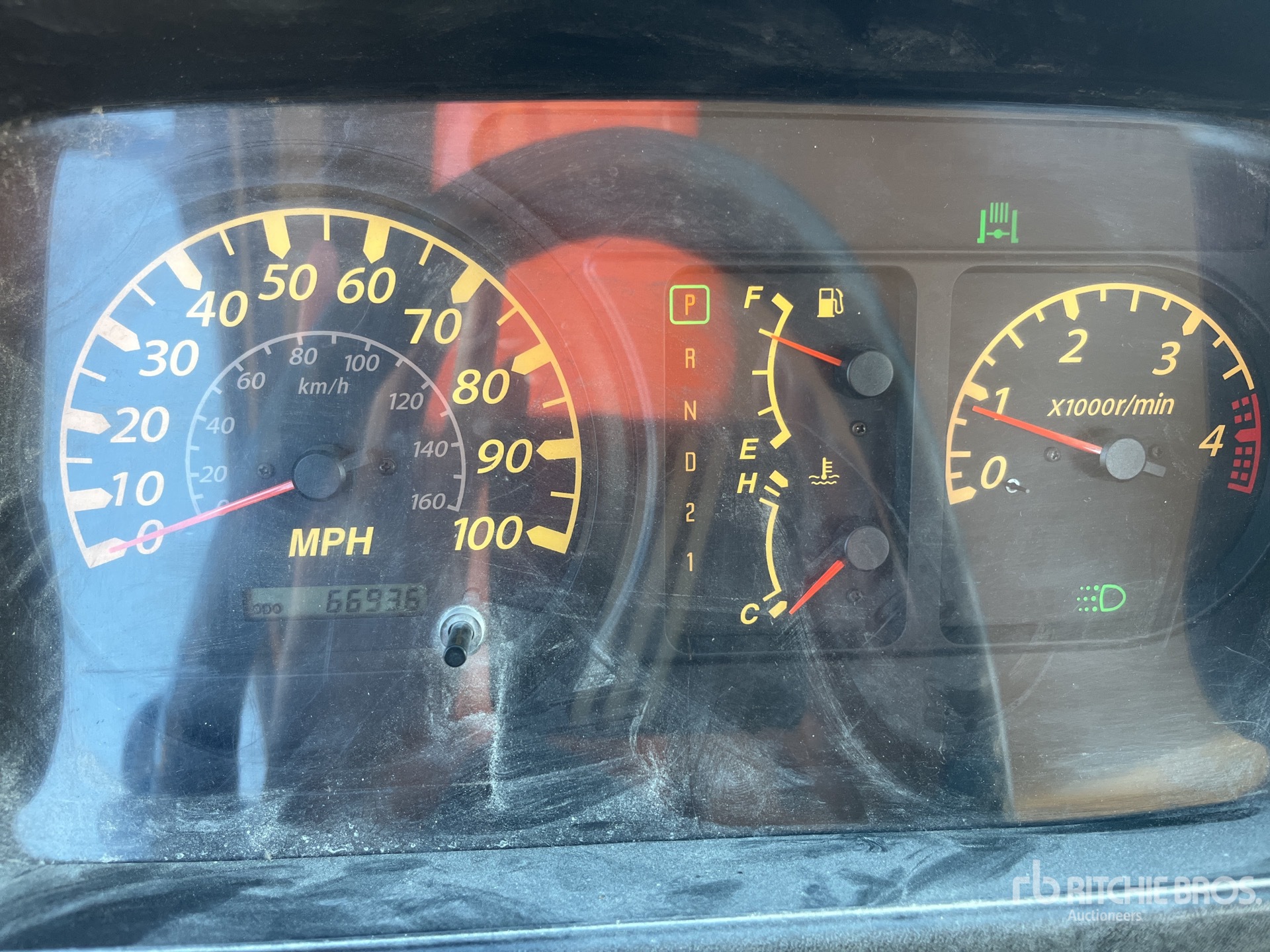 General Appearance with Hour Meter / Odometer