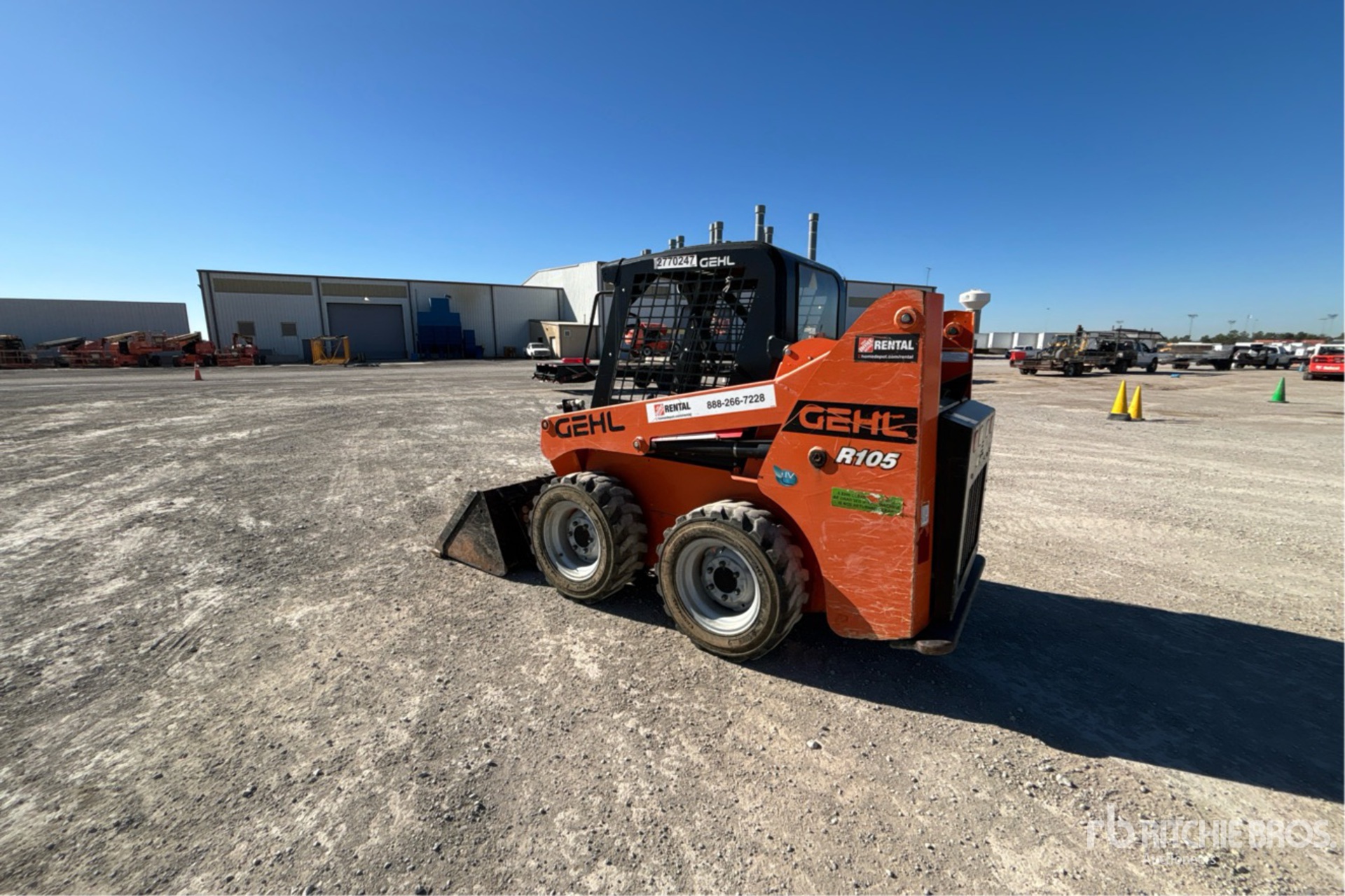 General Appearance with Picture, Left Rear Corner