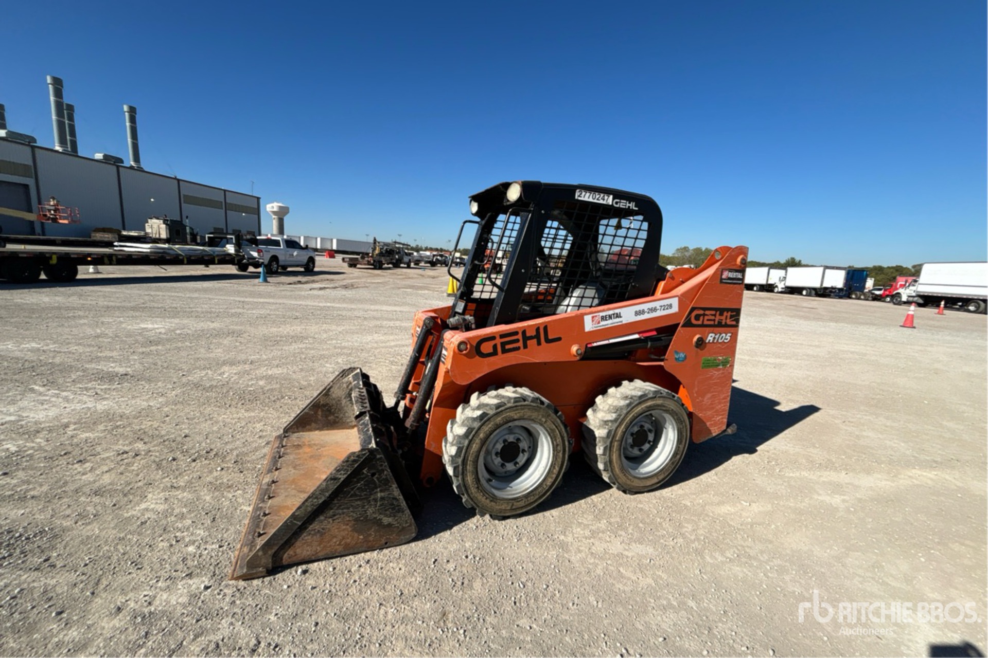 General Appearance with Picture, Left Front Corner