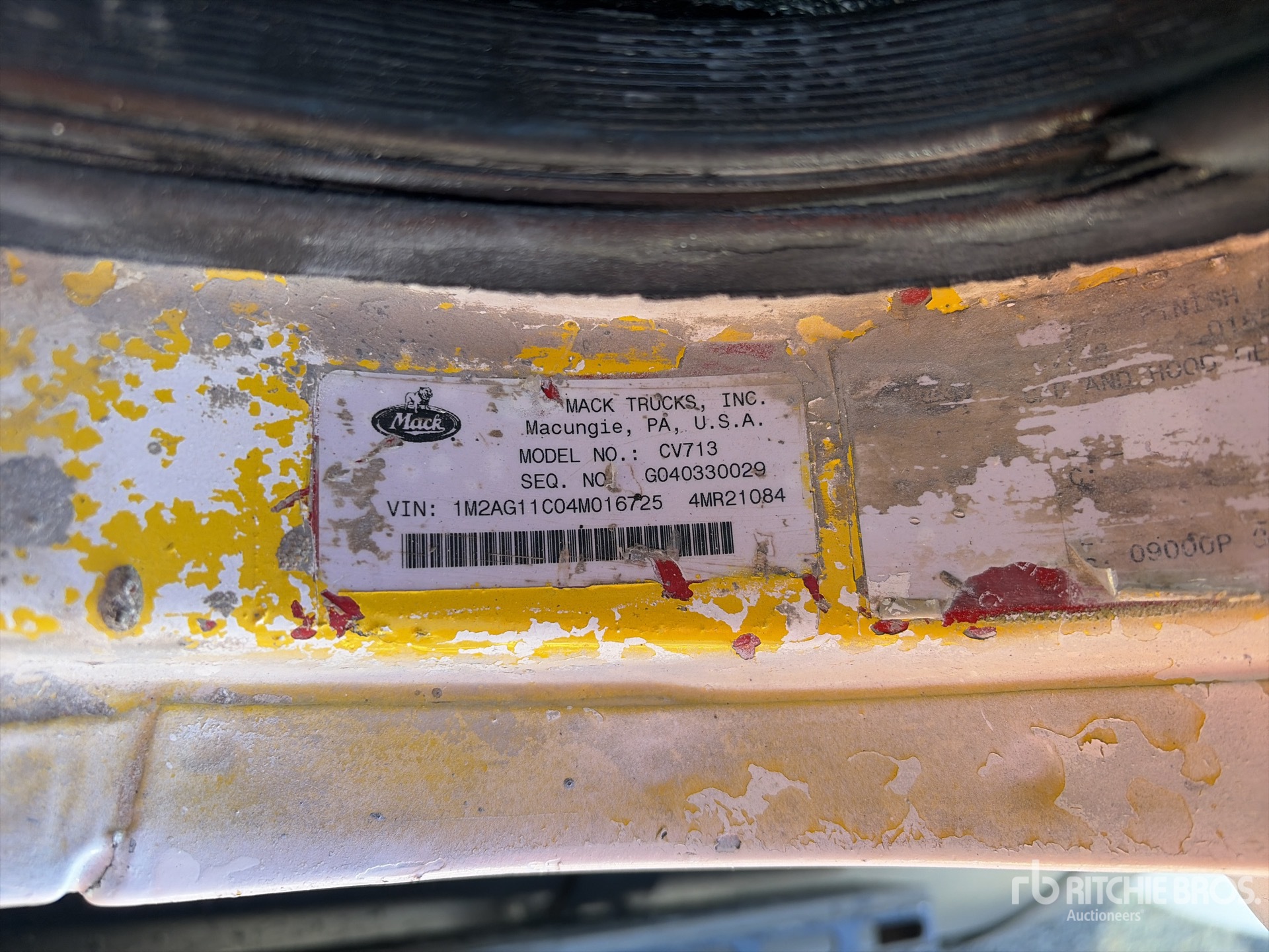 General Appearance with Numéro de série/Numéro d'identification du véhicule automobile