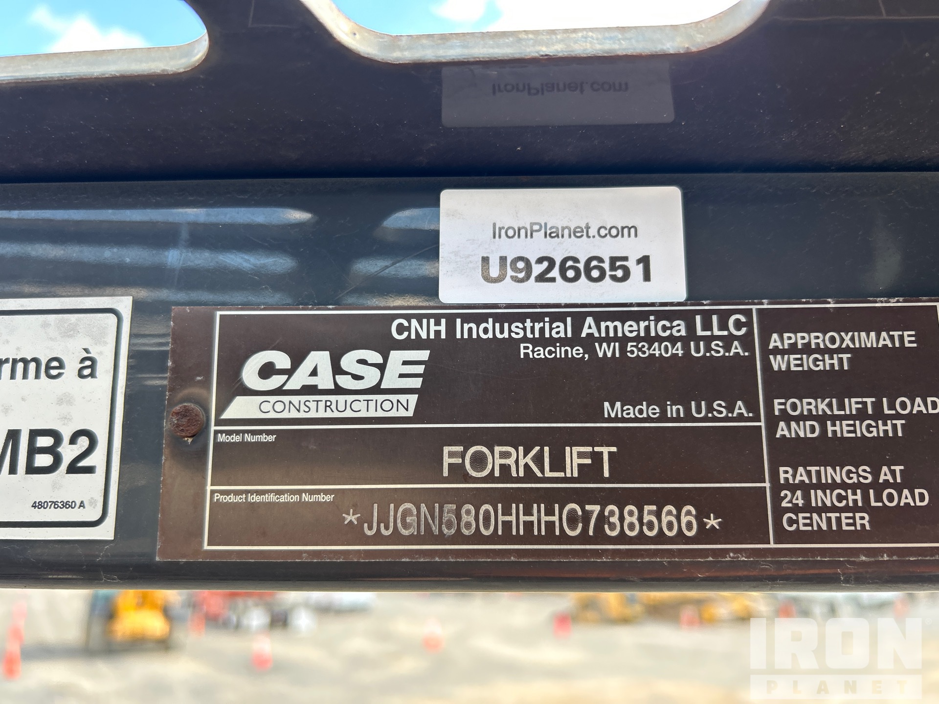 General Appearance with Seriennummer / FIN