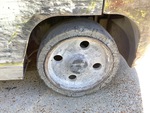 Chassis with Left Rear Tire