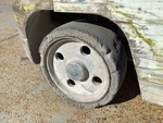 Chassis with Right Rear Tire