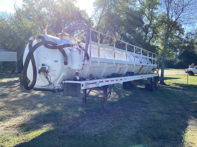 2006 TROX 130 5460 gal T/A Vacuum Tanker Trailer