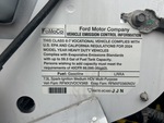 Motor with Emission Label