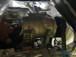 Motor with A/C Compressor