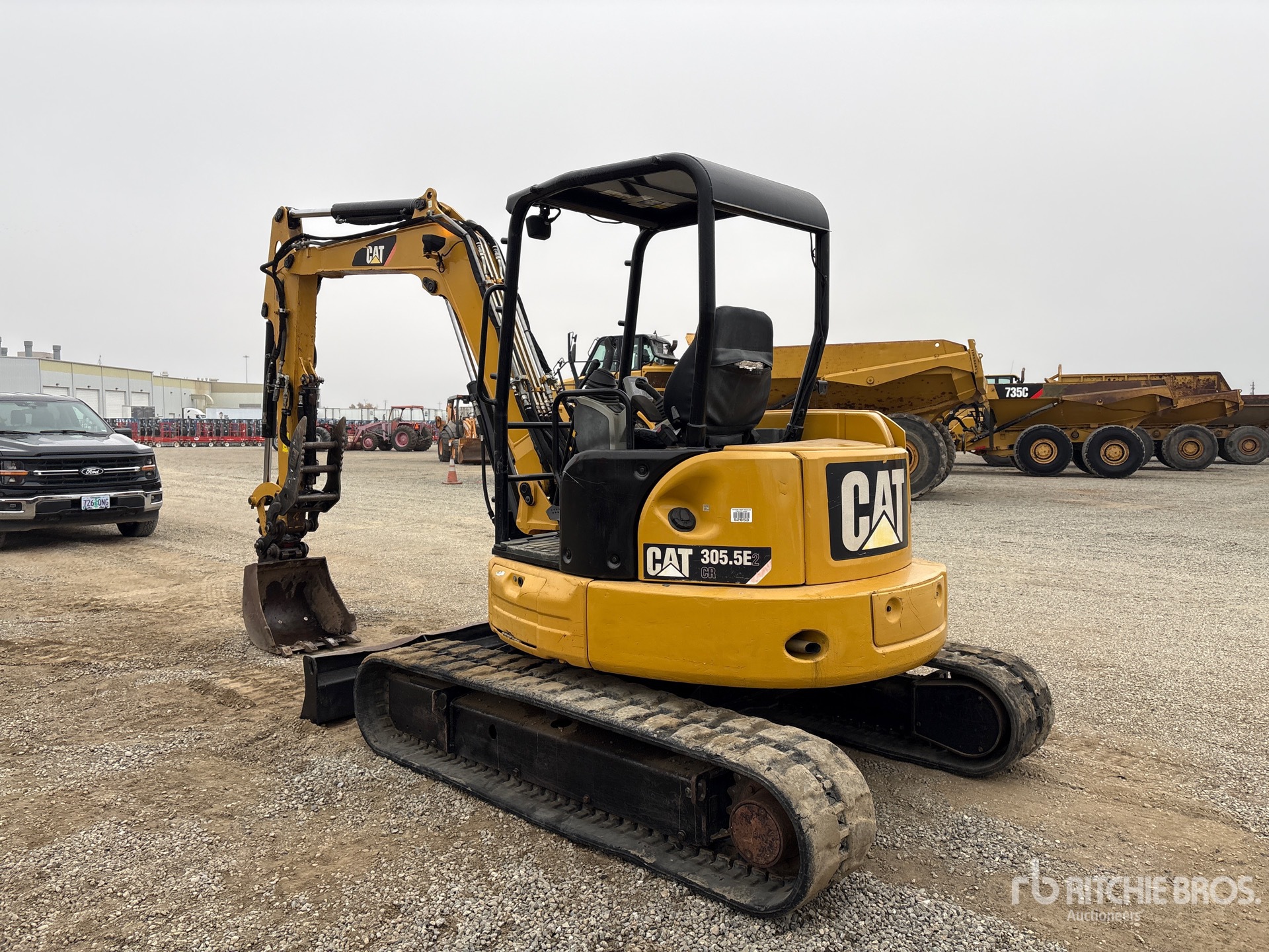 General Appearance with Picture, Left Rear Corner