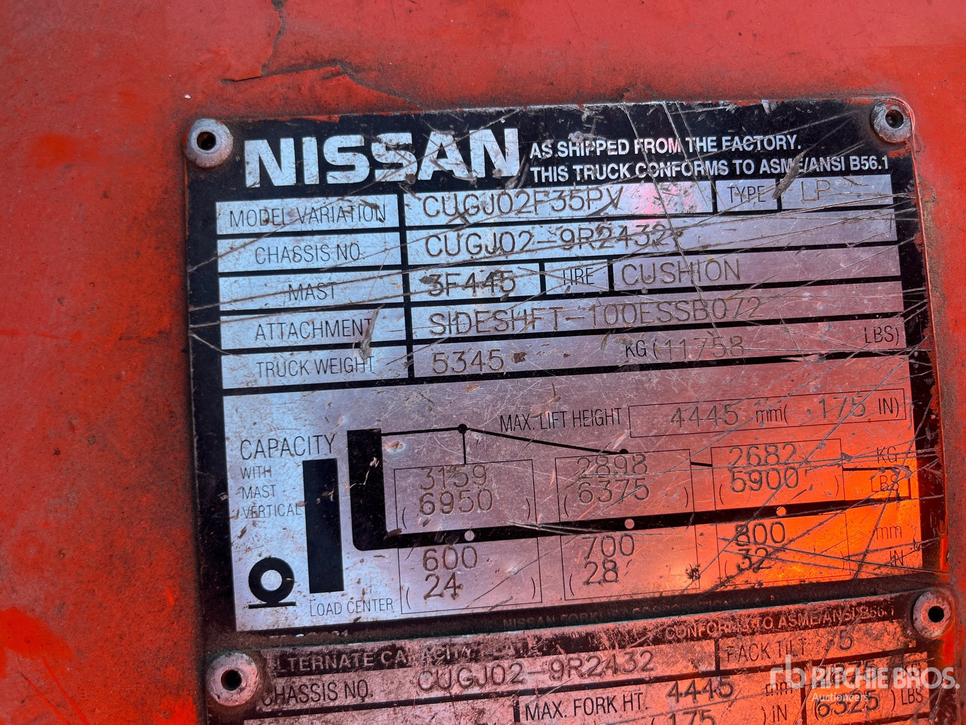 General Appearance with Seriennummer / FIN