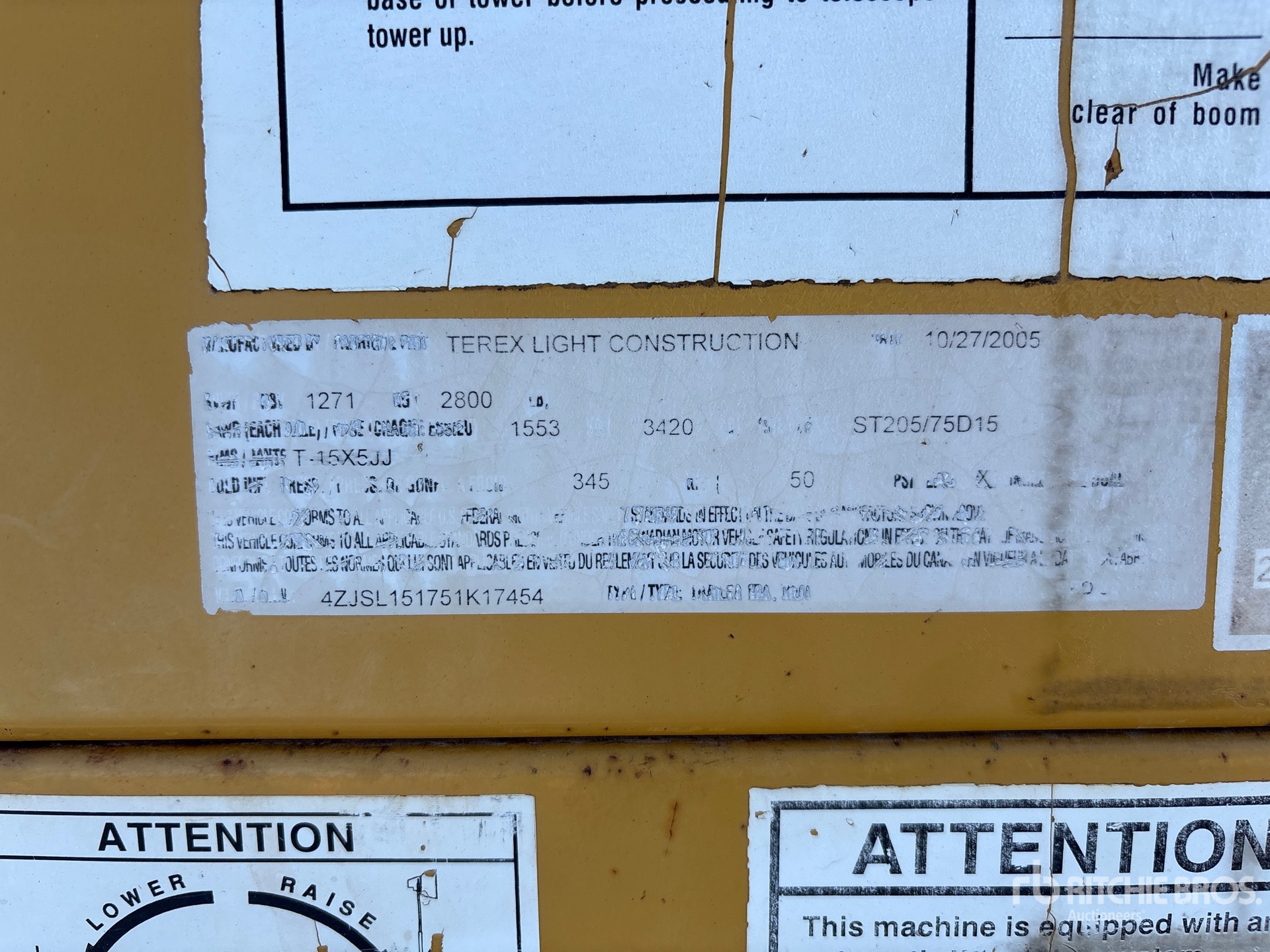 General Appearance with Seriennummer / FIN