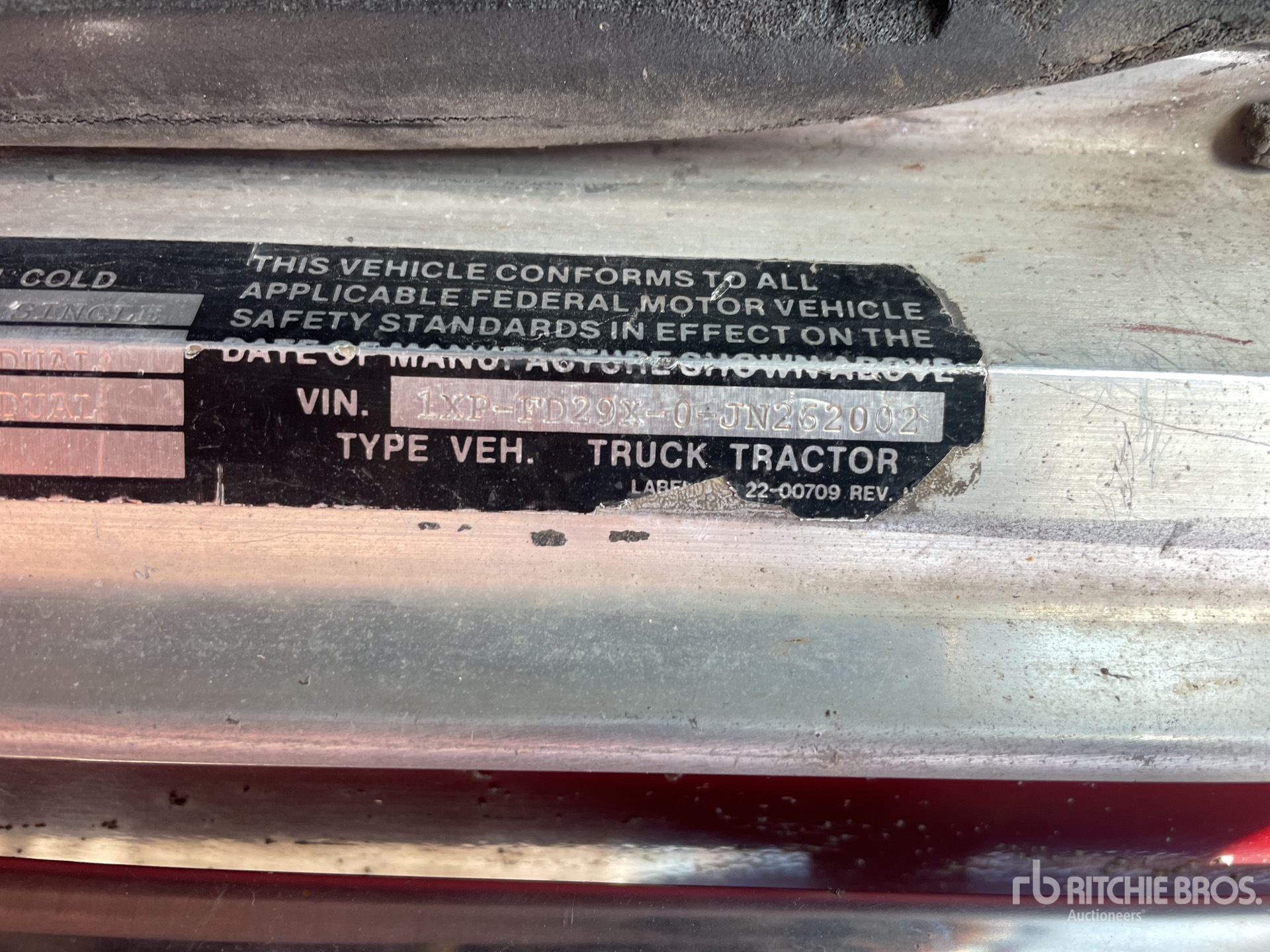 General Appearance with Numéro de série/Numéro d'identification du véhicule automobile