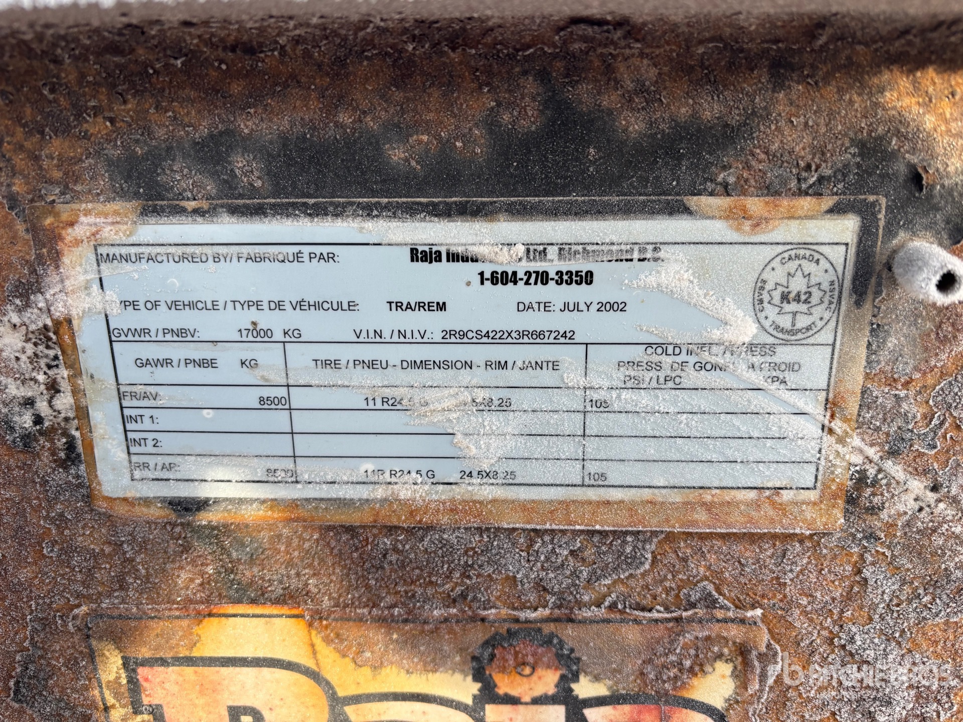 Aspect général with Numéro de série/Numéro d'identification du véhicule automobile