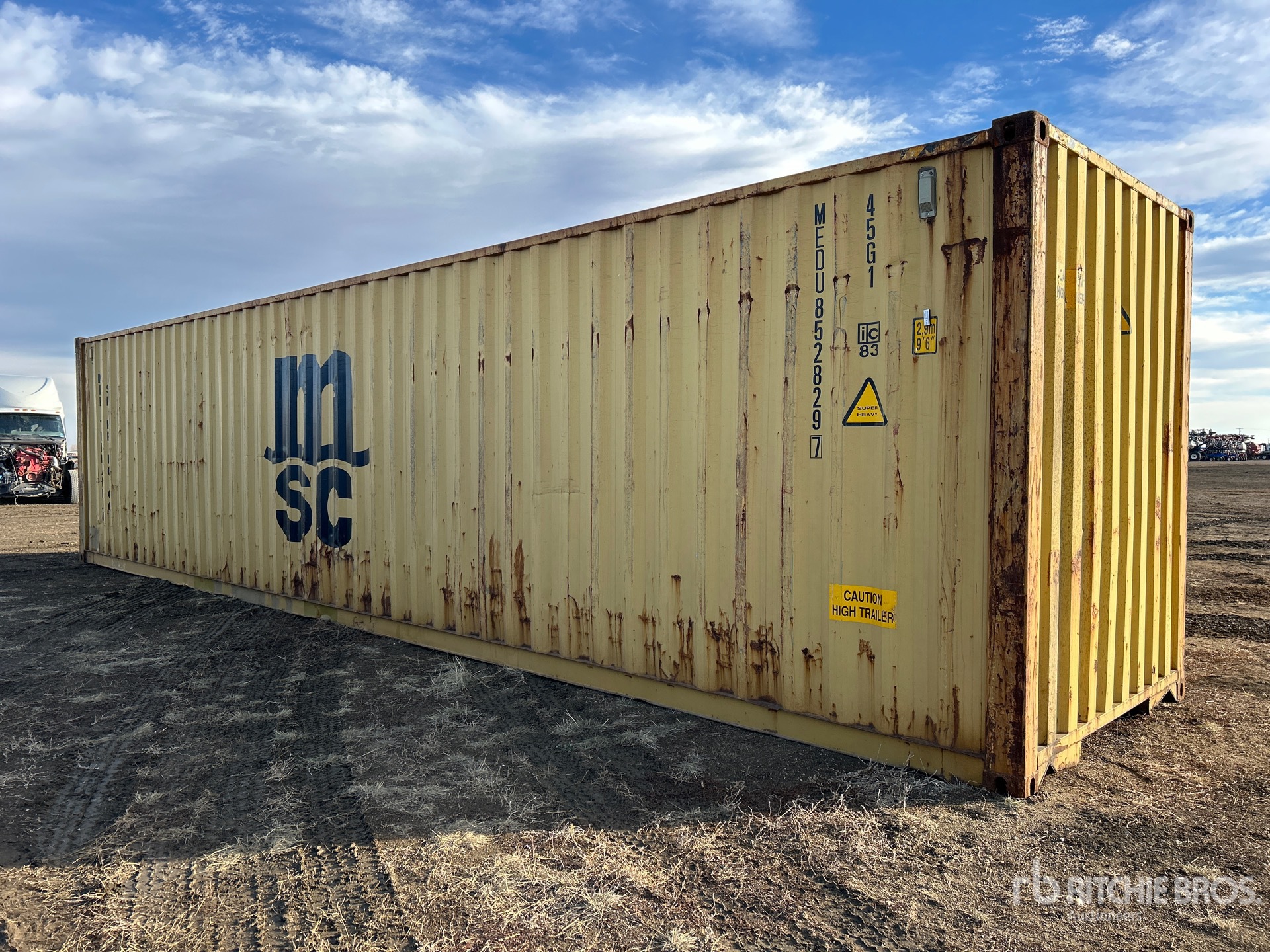 General Appearance with Picture, Left Rear Corner