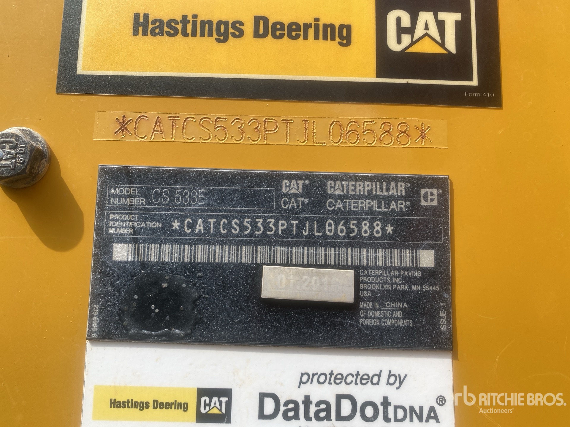 General Appearance with Seriennummer / FIN