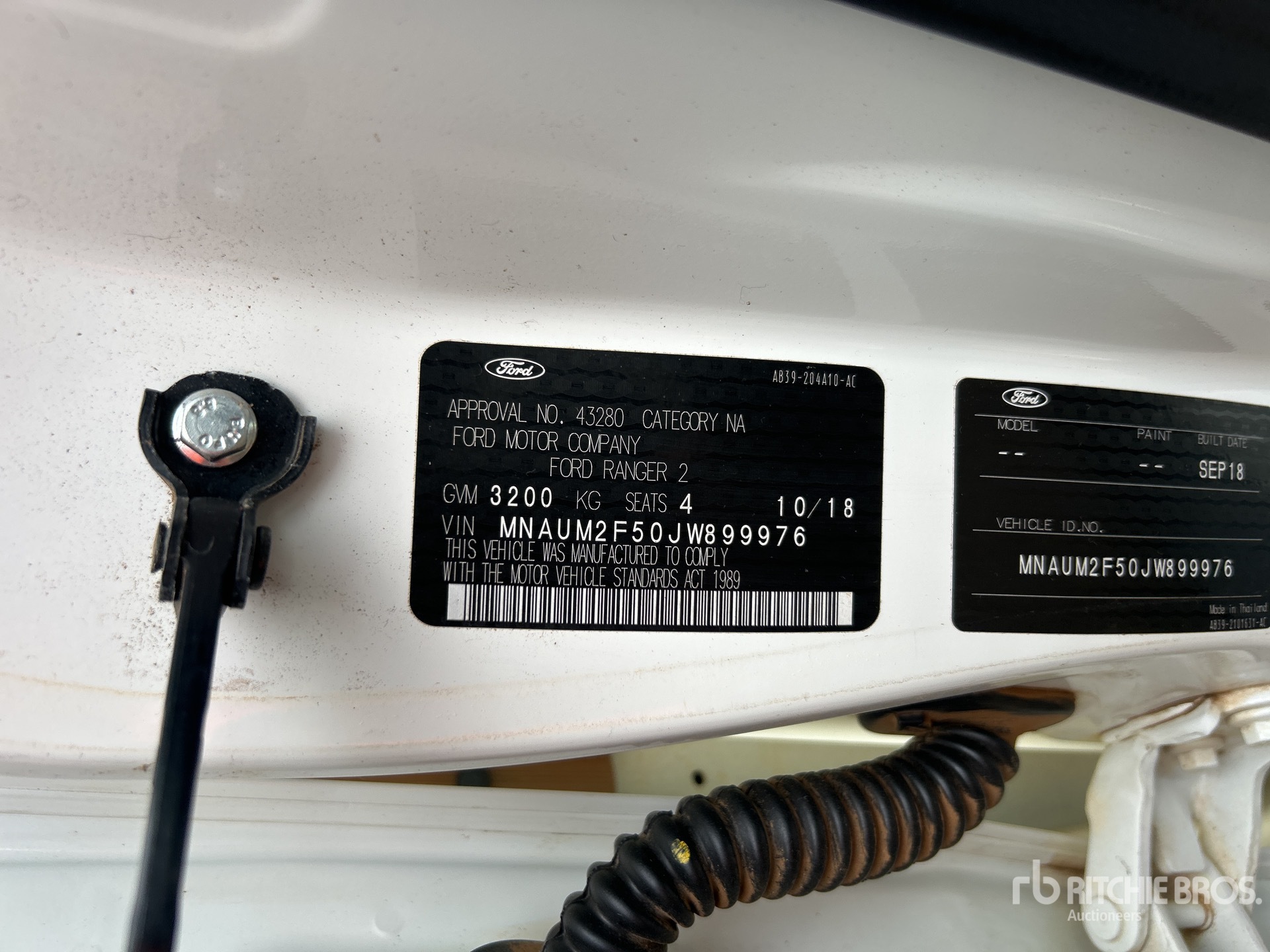 Aspect général with Numéro de série/Numéro d'identification du véhicule automobile