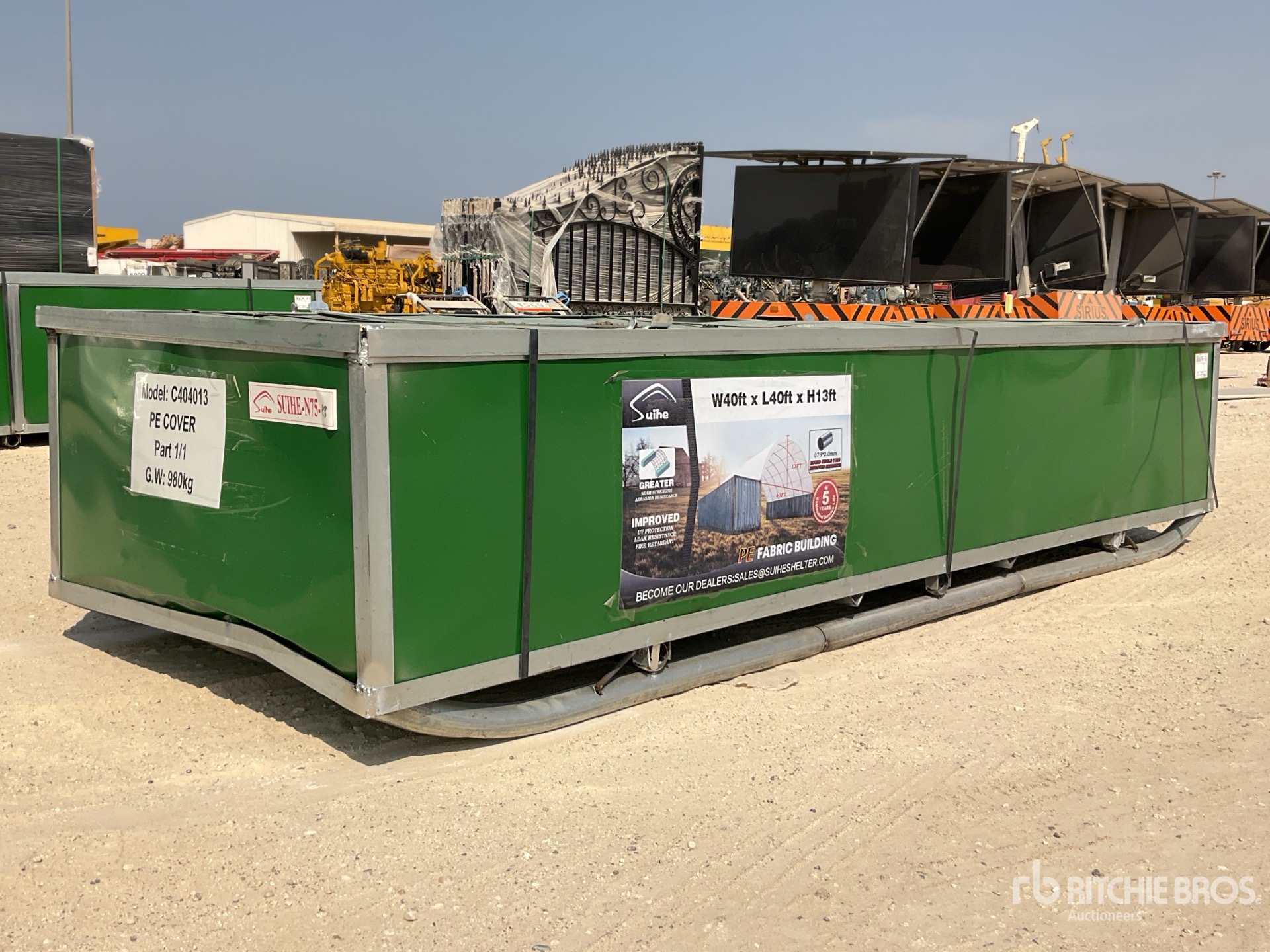 General Appearance with Picture, Left Front Corner