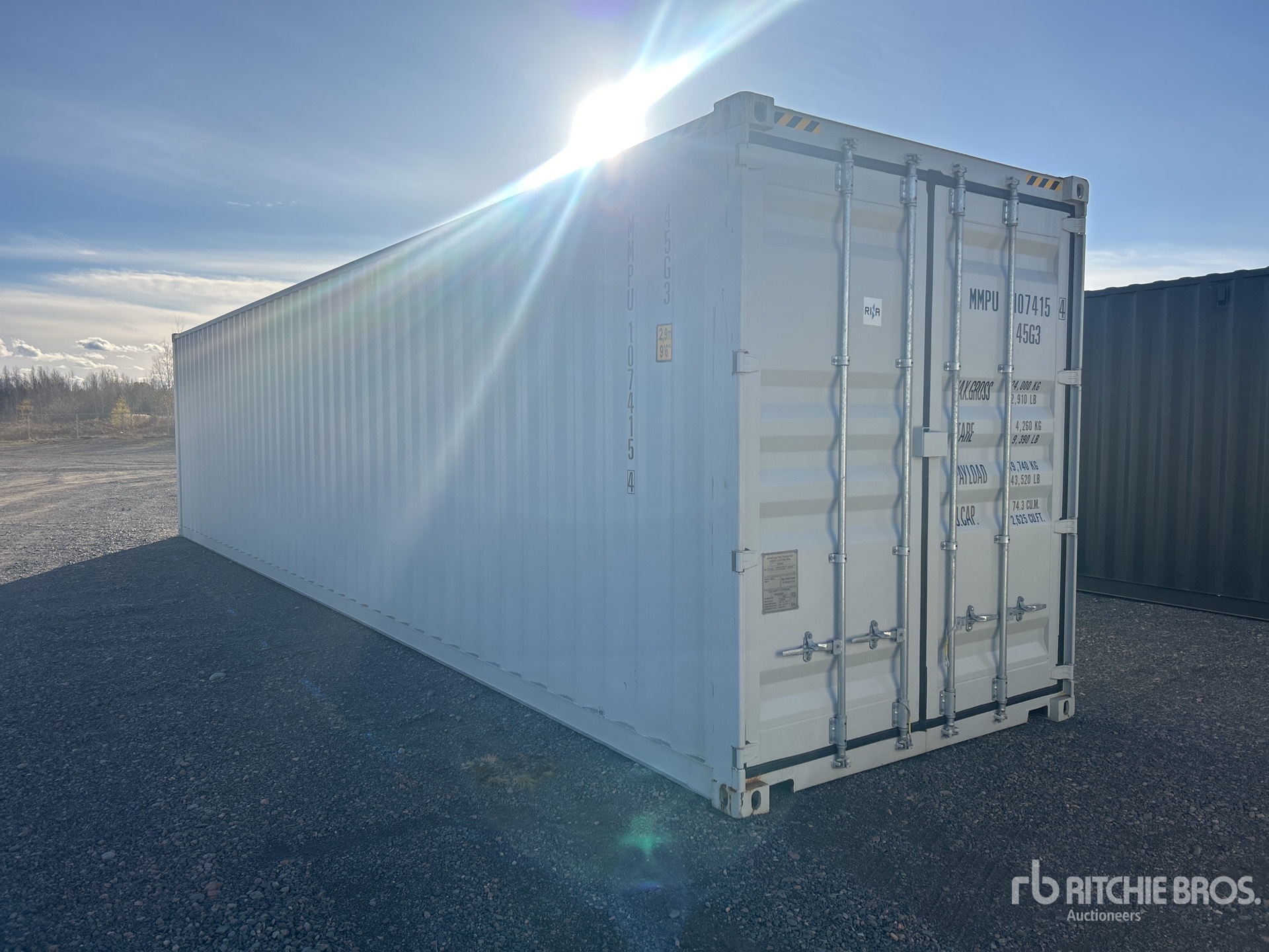 General Appearance with Picture, Right Front Corner