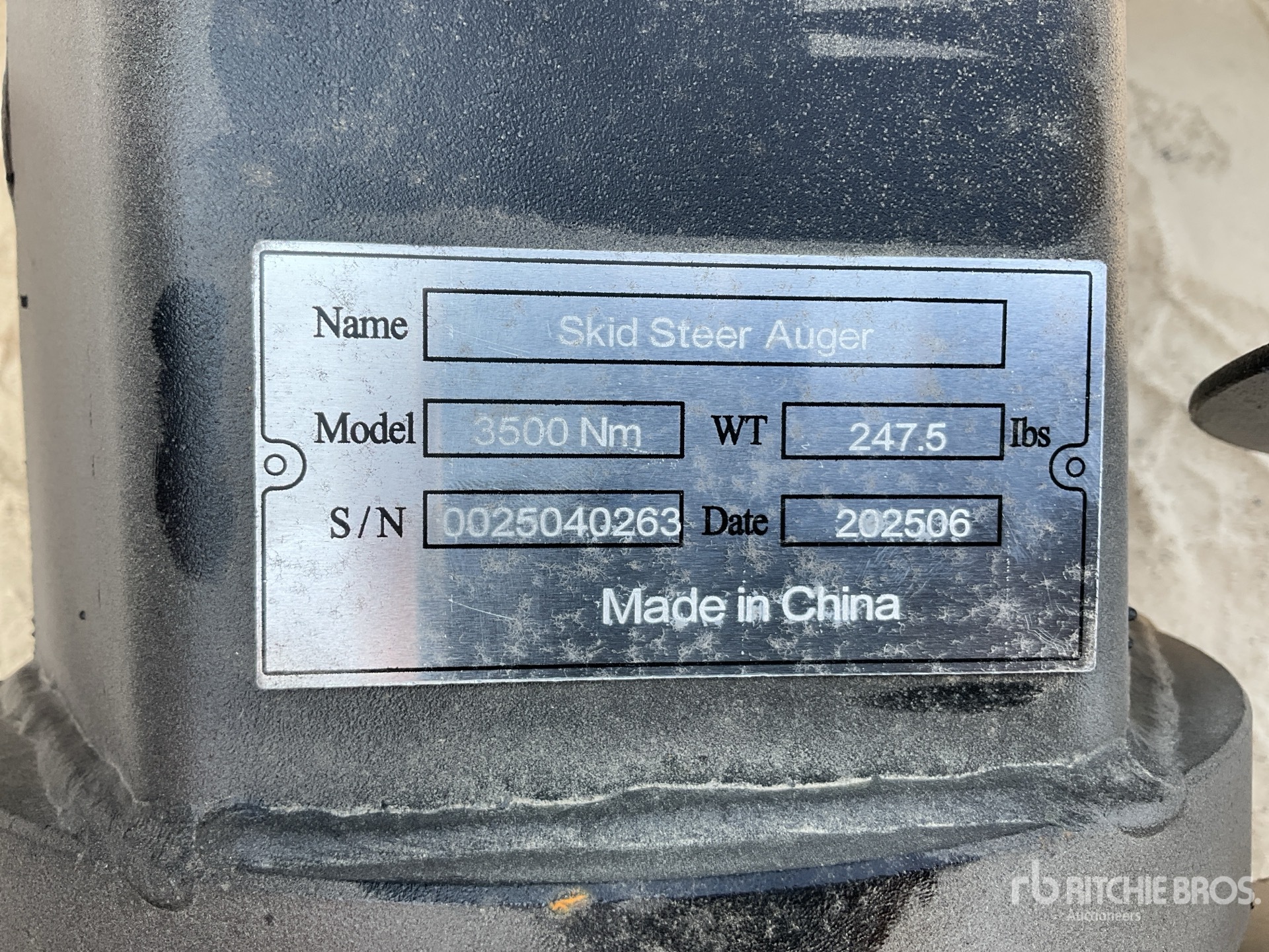 General Appearance with Seriennummer / FIN