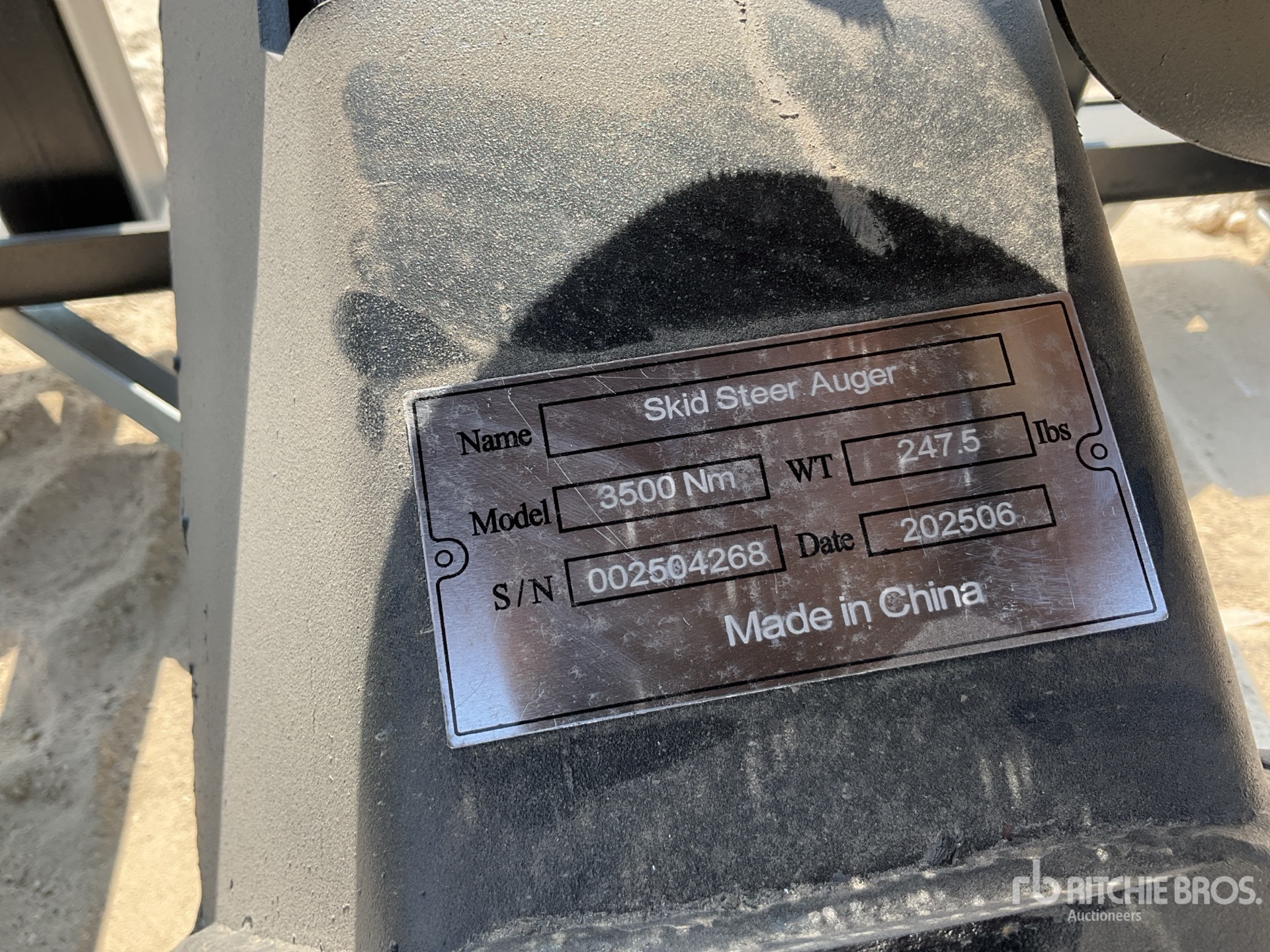 General Appearance with Seriennummer / FIN