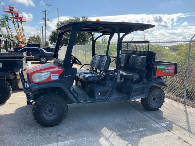 2018 (unverified) Kubota RTV-X1140 4x4 Utility Vehicle (Inoperable)