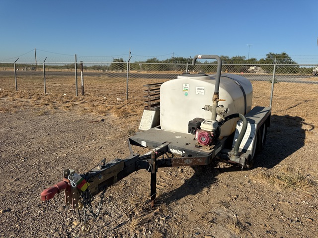 2013 Magnum MWT500 400 gal T/A Off-Road Water Trailer