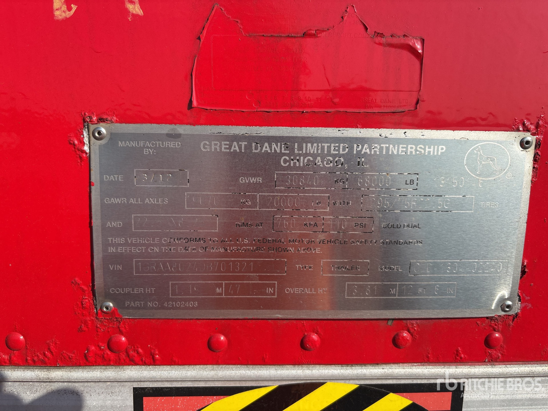 General Appearance with Seriennummer / FIN