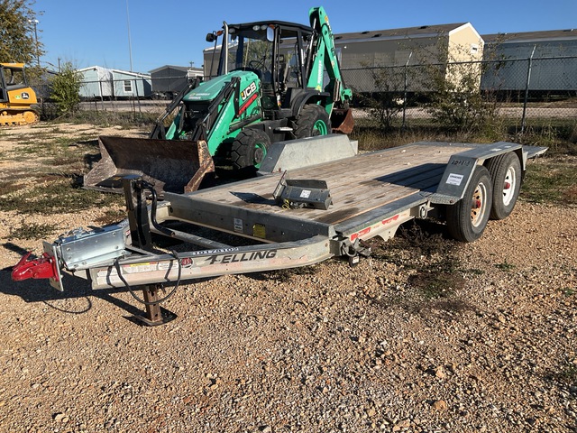 2019 Felling FT12ITIG 18 ft T/A Equipment Trailer