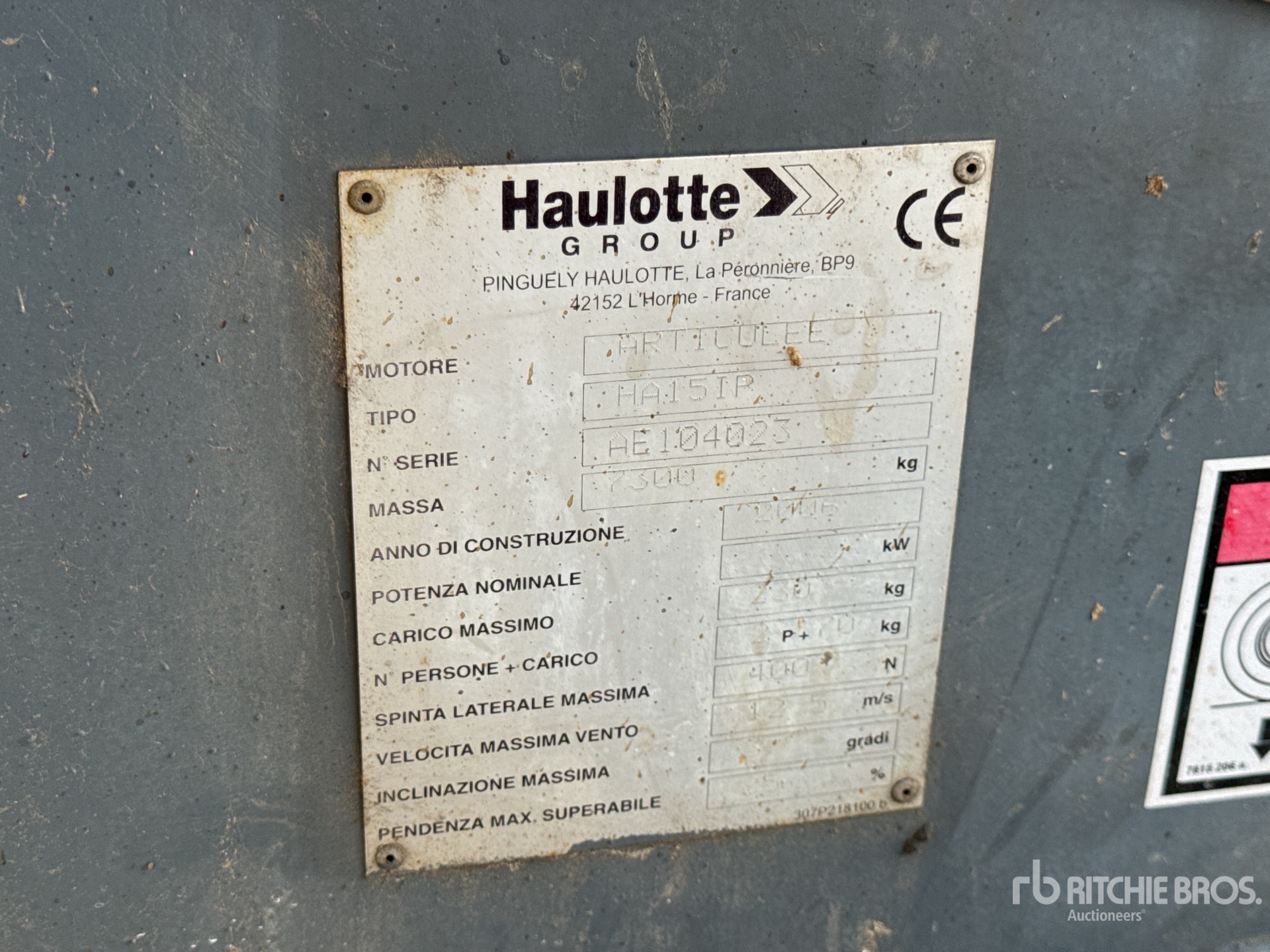 General Appearance with Numer seryjny/numer identyfikacyjny pojazdu