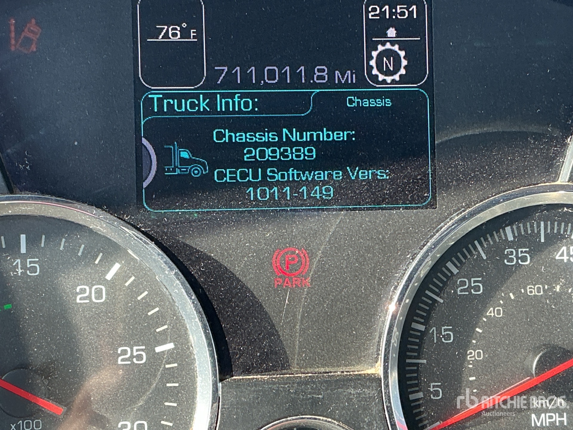 General Appearance with Hour Meter / Odometer