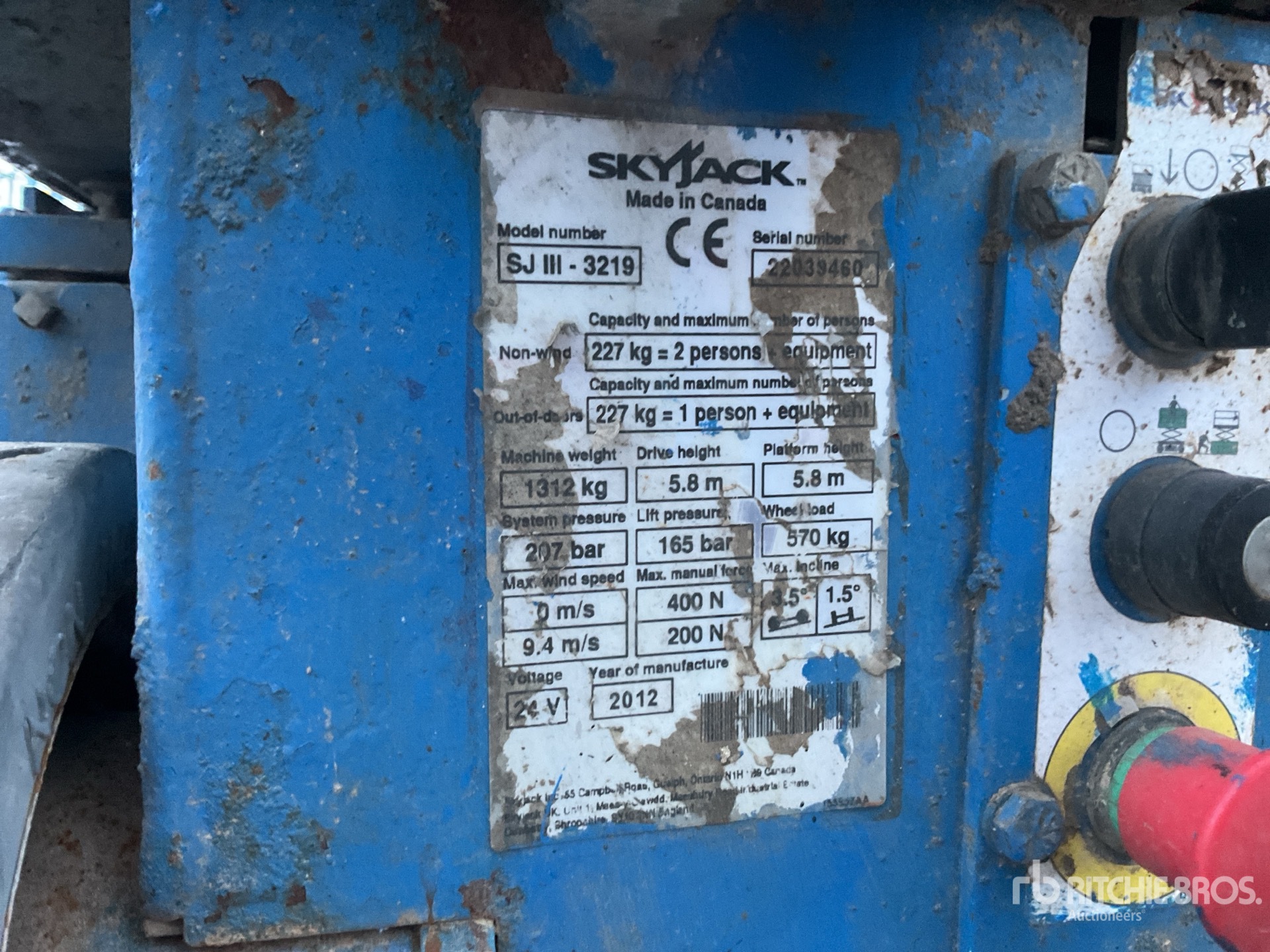 General Appearance with Numer seryjny/numer identyfikacyjny pojazdu