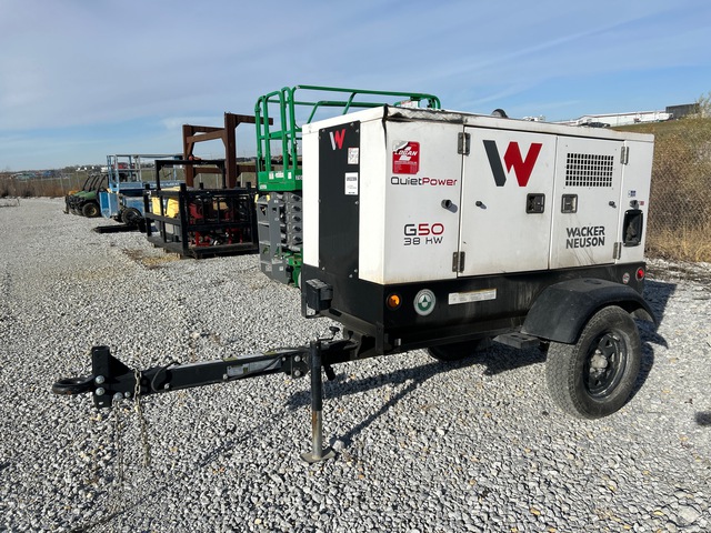 2022 (unverified) Wacker Neuson G50 38 kW Mobile Generator Set
