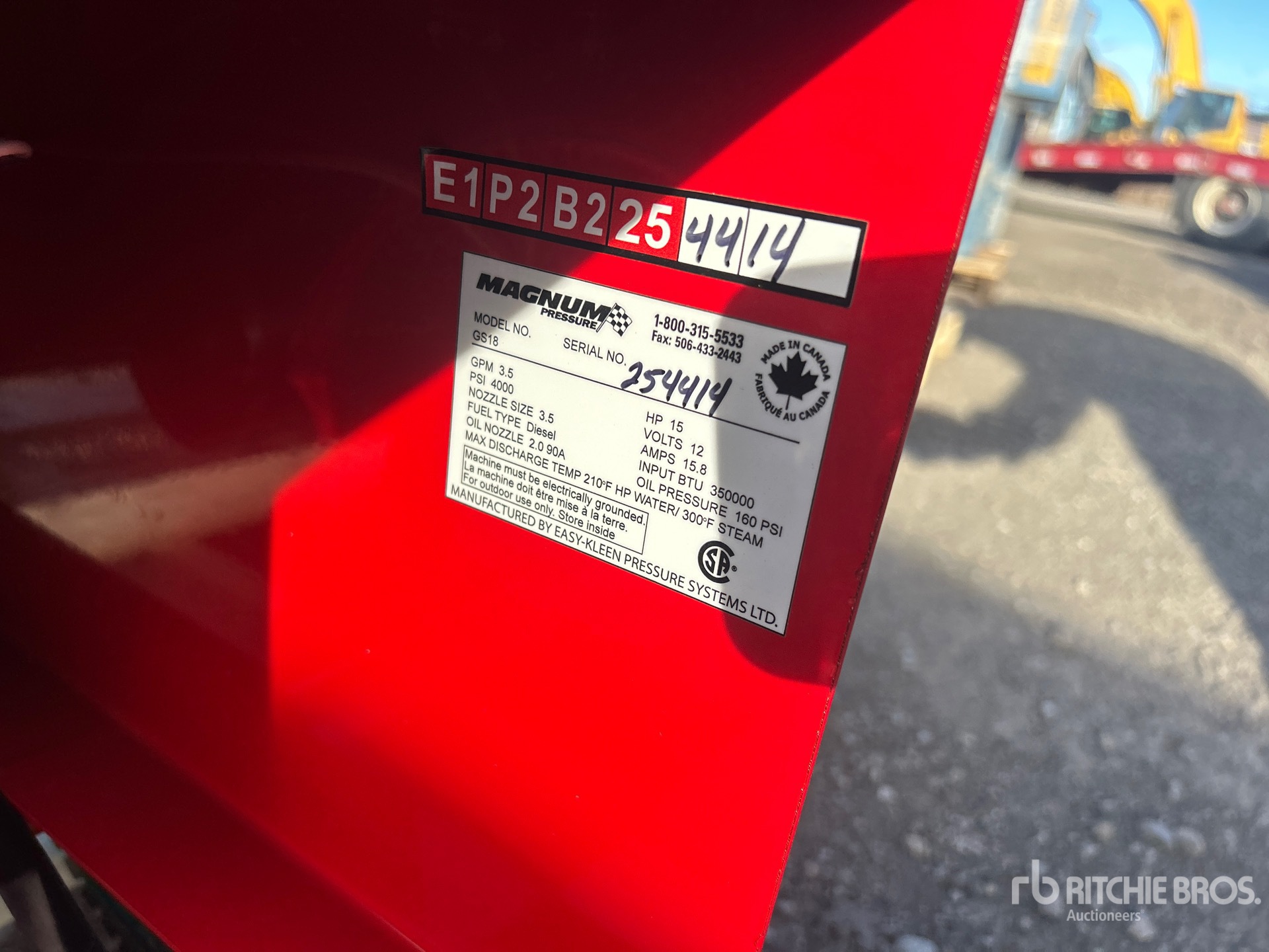 General Appearance with Numero seriale/numero d’identificazione del veicolo (VIN)