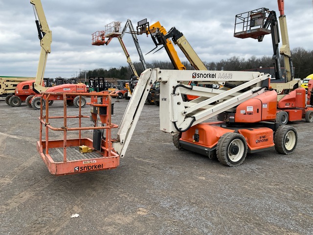 2016 Snorkel A46JE 2WD Electric Articulating Boom Lift