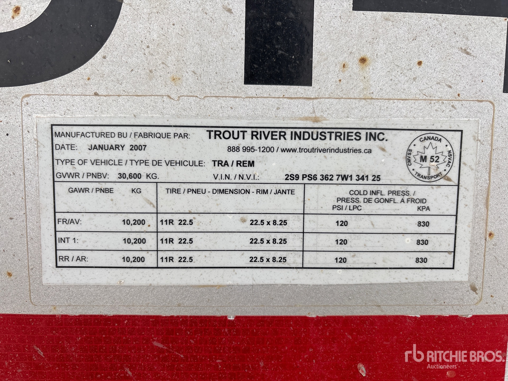 General Appearance with Seriennummer / FIN