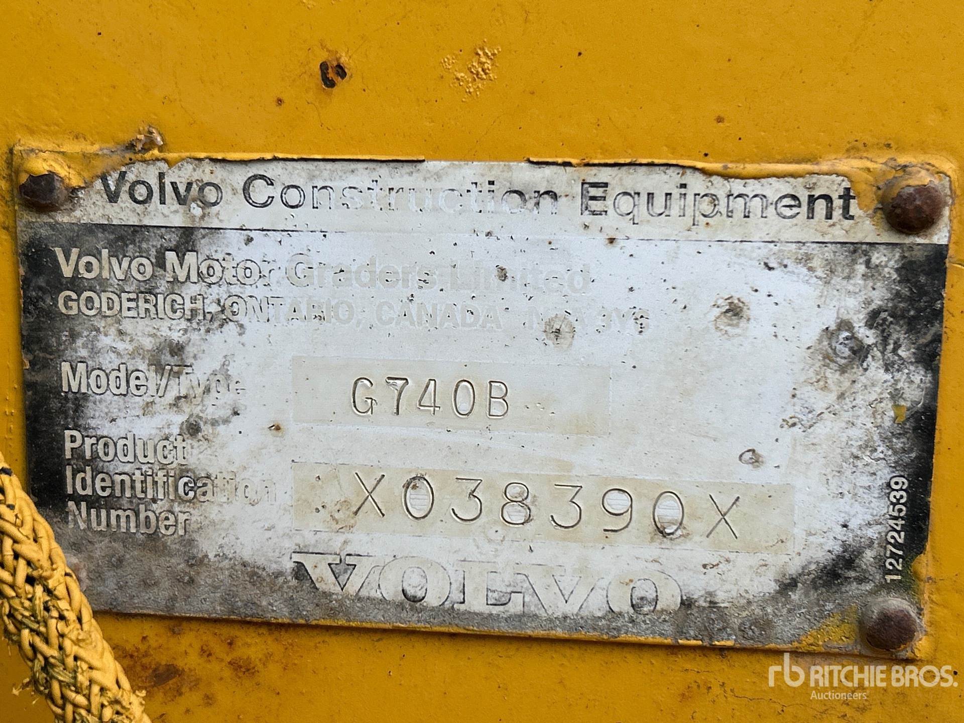 General Appearance with N.º de serie/VIN