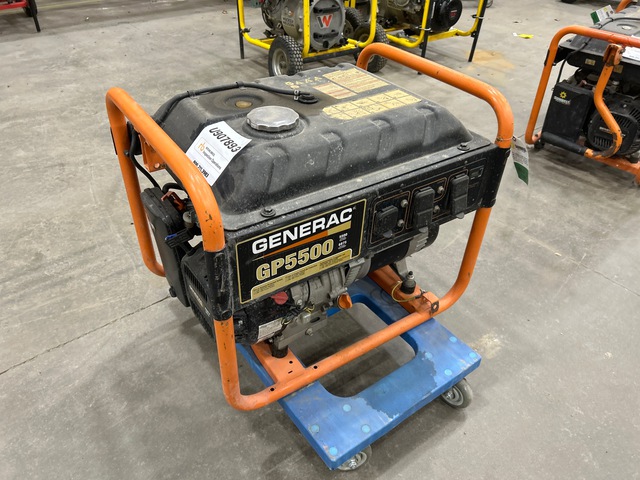 2021 Generac GP5500 Portable Generator Set 2021 Generac GP5500 Portable Generator Set
